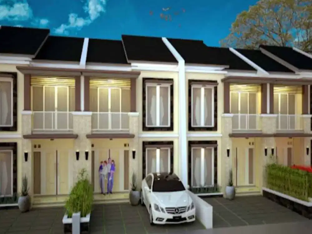 DIJUAL RUMAH CLUSTER PALM VILAMAS ESTATE CINANGKA DEPOK