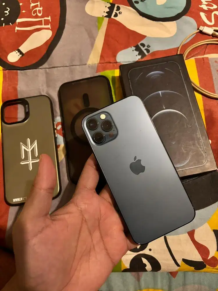 iphone 12 pro 256gb beacukai resmi fullset