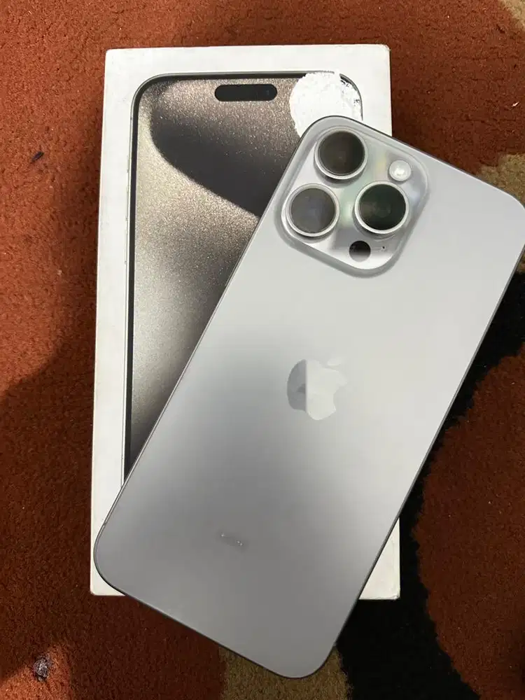 Iphone 15 promax 256 natural titanium ibox