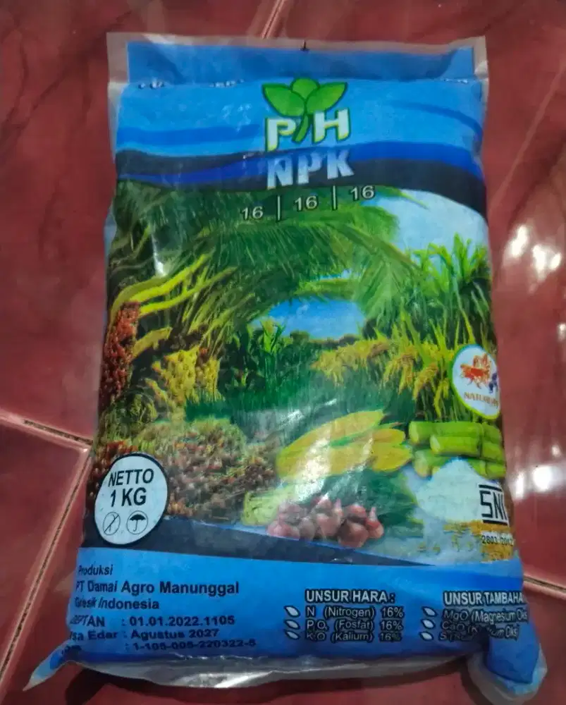 Pupuk NPK PH 16-16-16