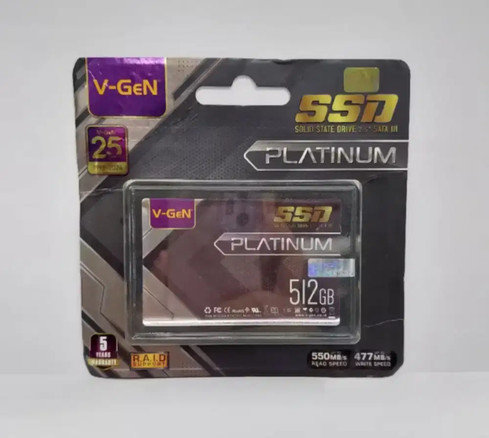 Jual SSD v-gen sata3 512gb