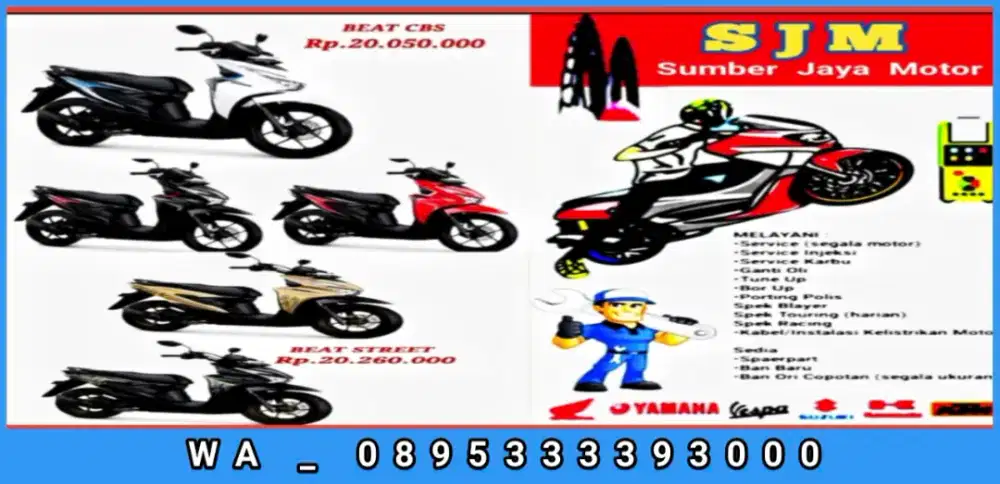 Bengkel motor & spare part terbaik