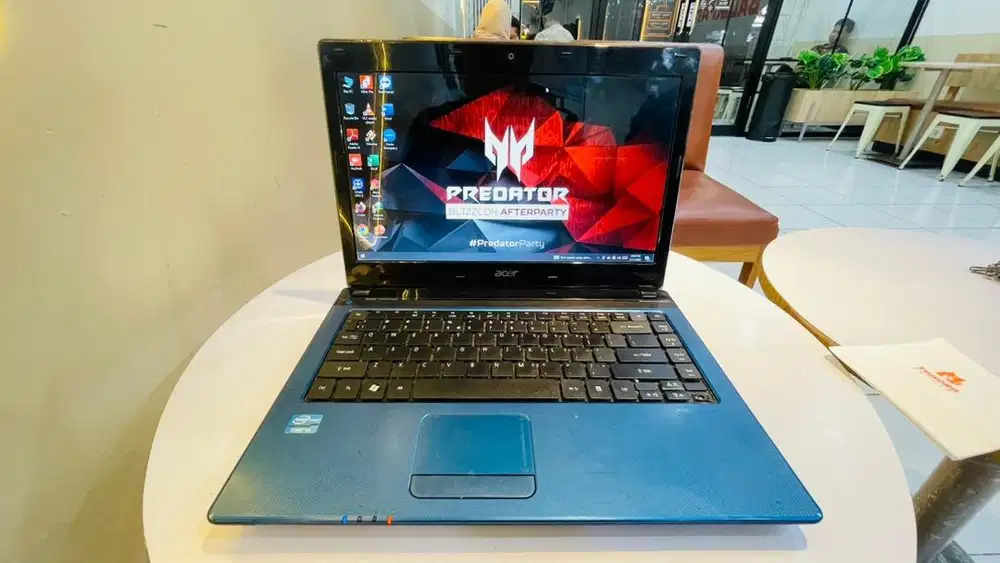 Laptop Acer 4750 Core I3-2310 Ram 4 hdd 500 second. Normal