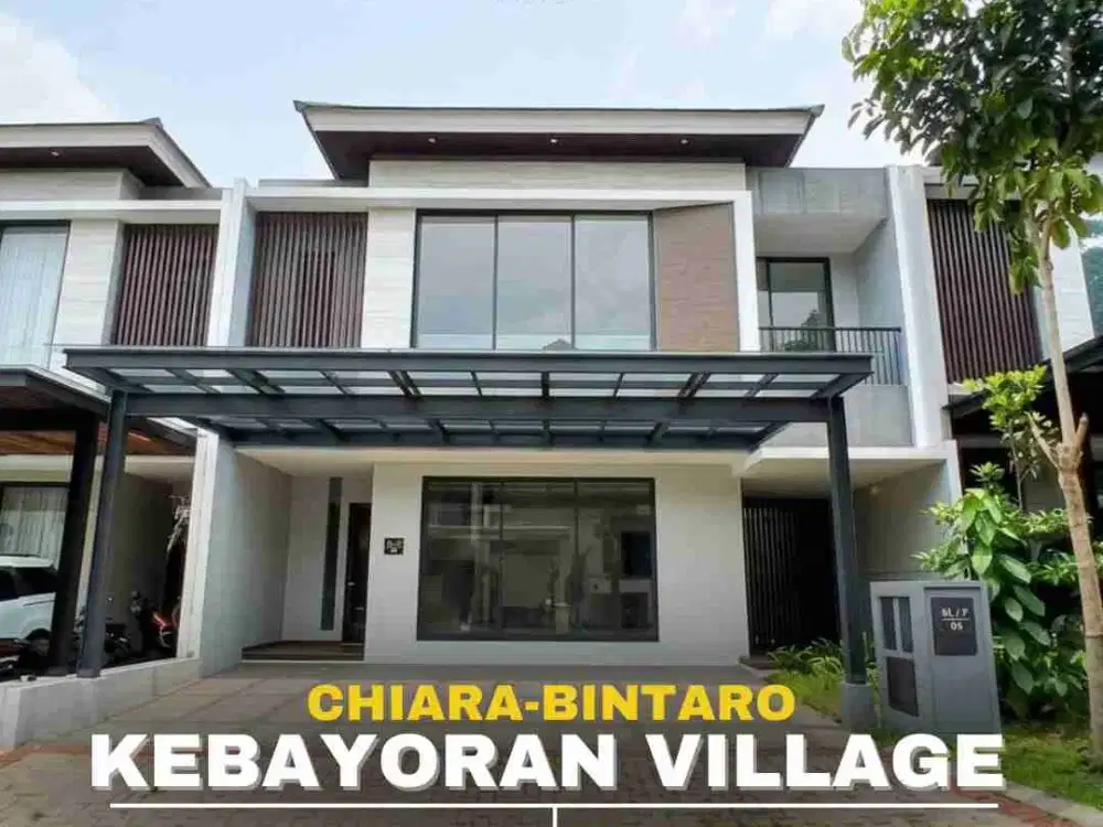 Rumah Ready Stock Harga Sudah Termasuk Biaya di Chiara Kebayoran Village Bintaro