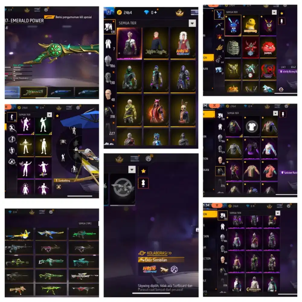Jual akun ff murah amanah