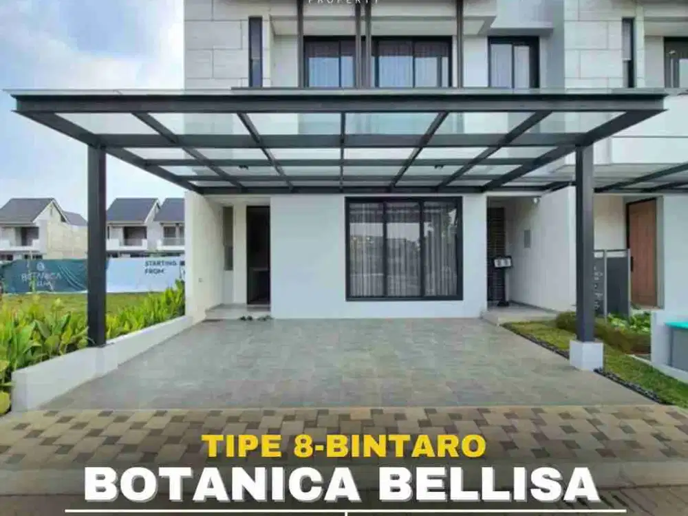 Rumah Baru Lokasi strategis dekat toll Parigi Harga Sudah Include Biaya Di Botanica Bellisa Bintaro