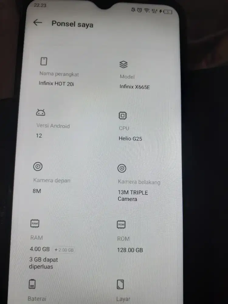 Infinix hot 20i