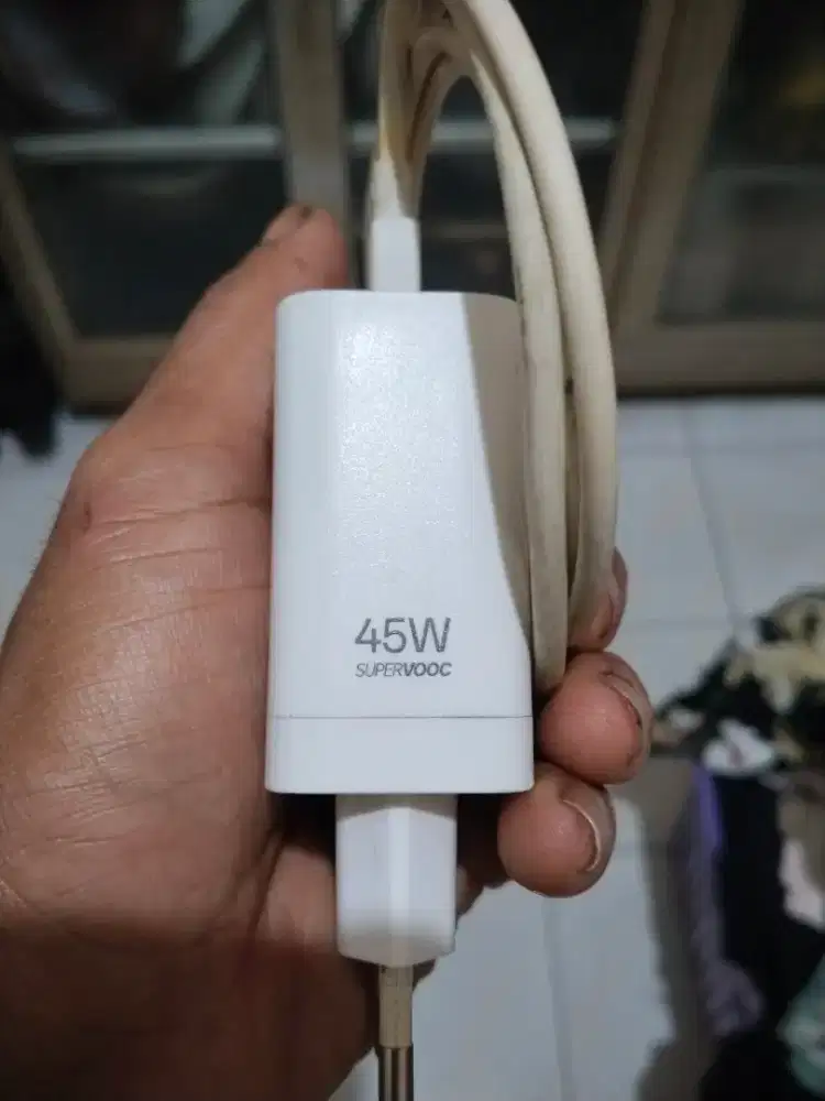 Charger original oppo 45 wat