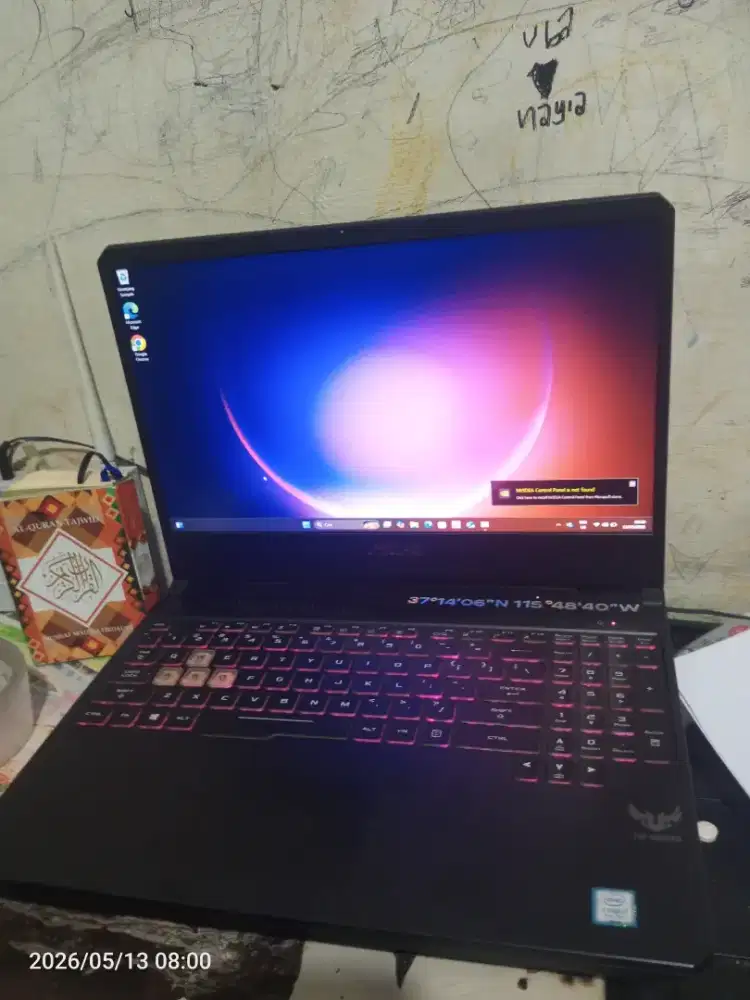 Laptop. asus Tuf gaming normal core i7