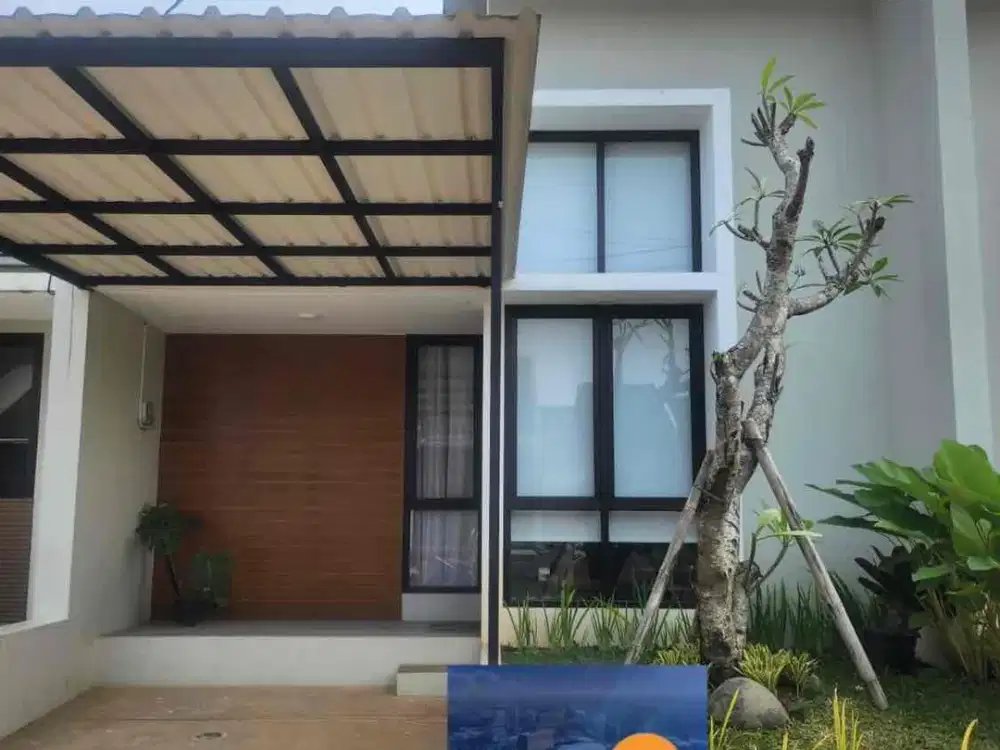 Jual Rumah Asri , aestetik Full Furnish di Kemang Eminance Bogor