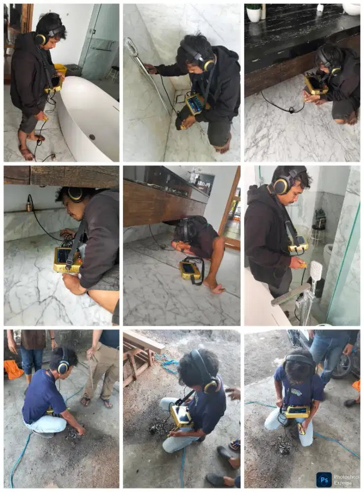 Jasa deteksi pipa bocor lacak pipa bocor service kebocoran