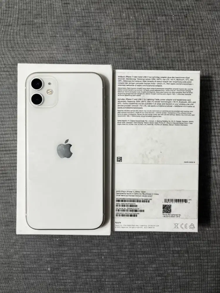 Iphone 11 128gb putih/starlight ibox