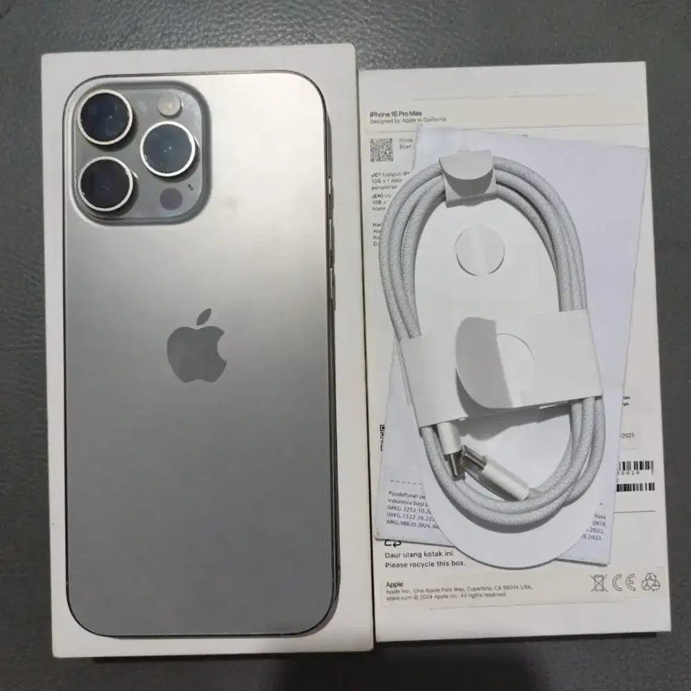 iphone 16 pro max 256gb natural titanium ibox