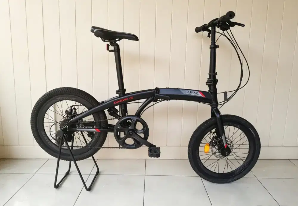 Sepeda lipat exotic explore alloy uk20
