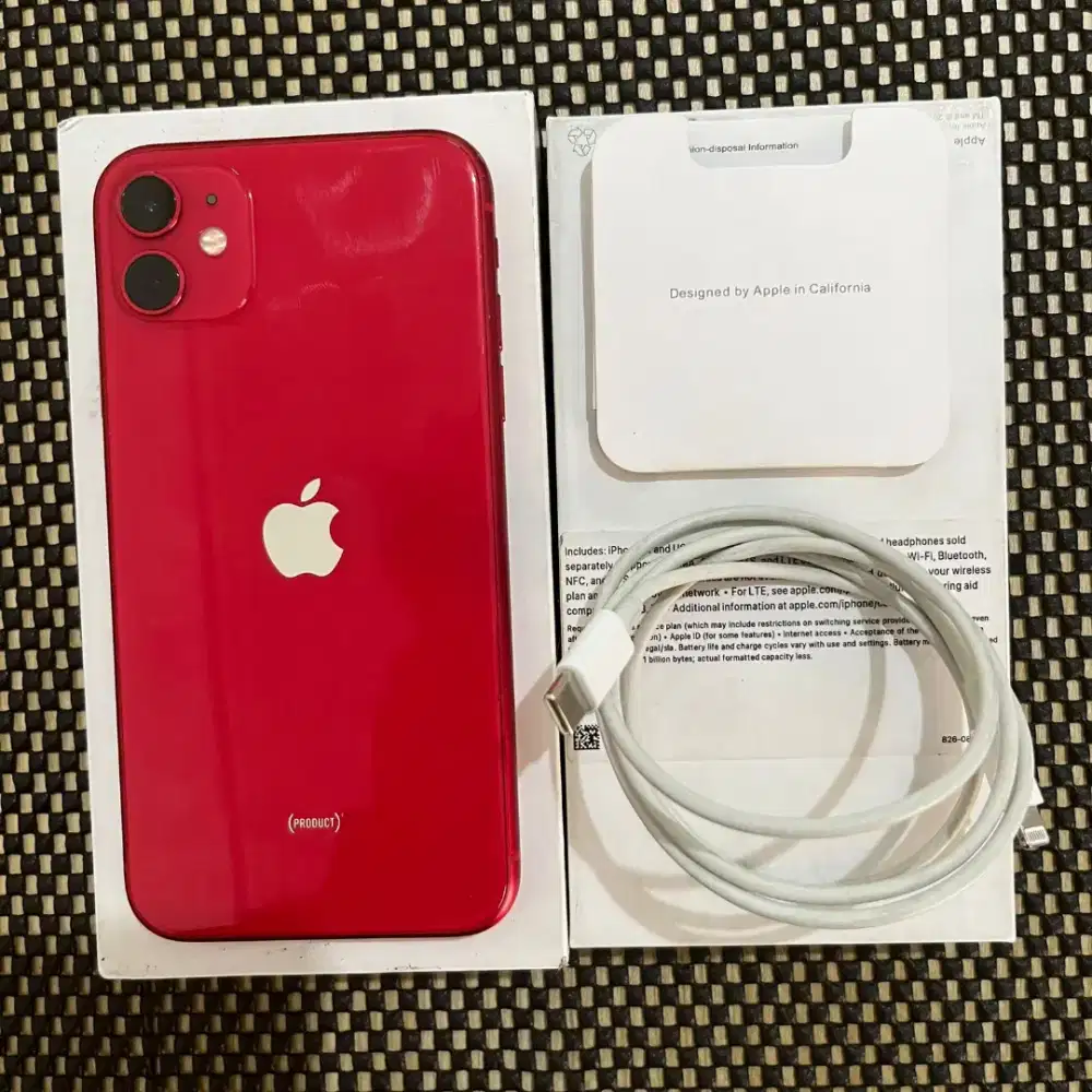 iPhone 11 64gb merah beacukai