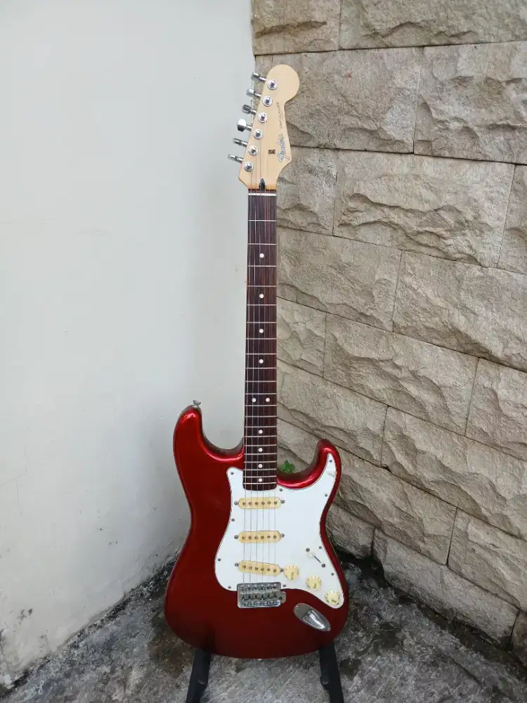 Fender Jepang Stratocaster ST-STD Candy Apple Red 1994-1995 Japan