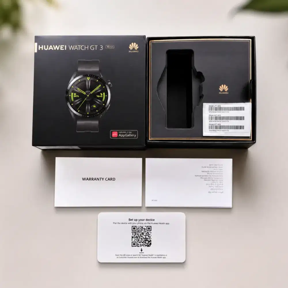 Box/Dus original Huawei watch GT 3 46mm black