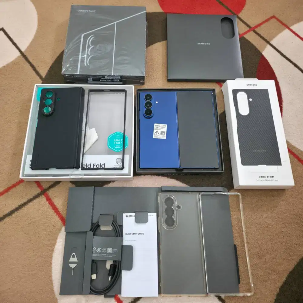 Samsung z fold 7 512gb sein garansi resmi fullset original bonus