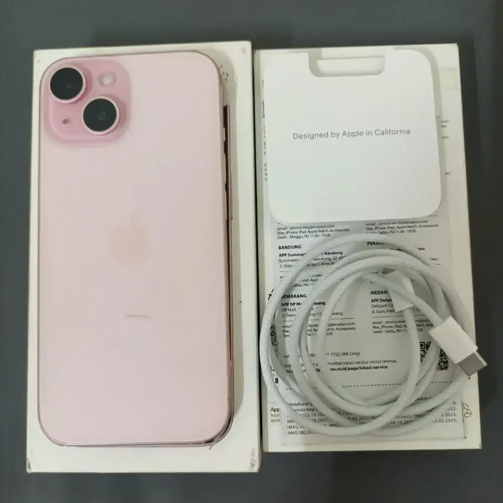 iphone 15 128gb pink ibox