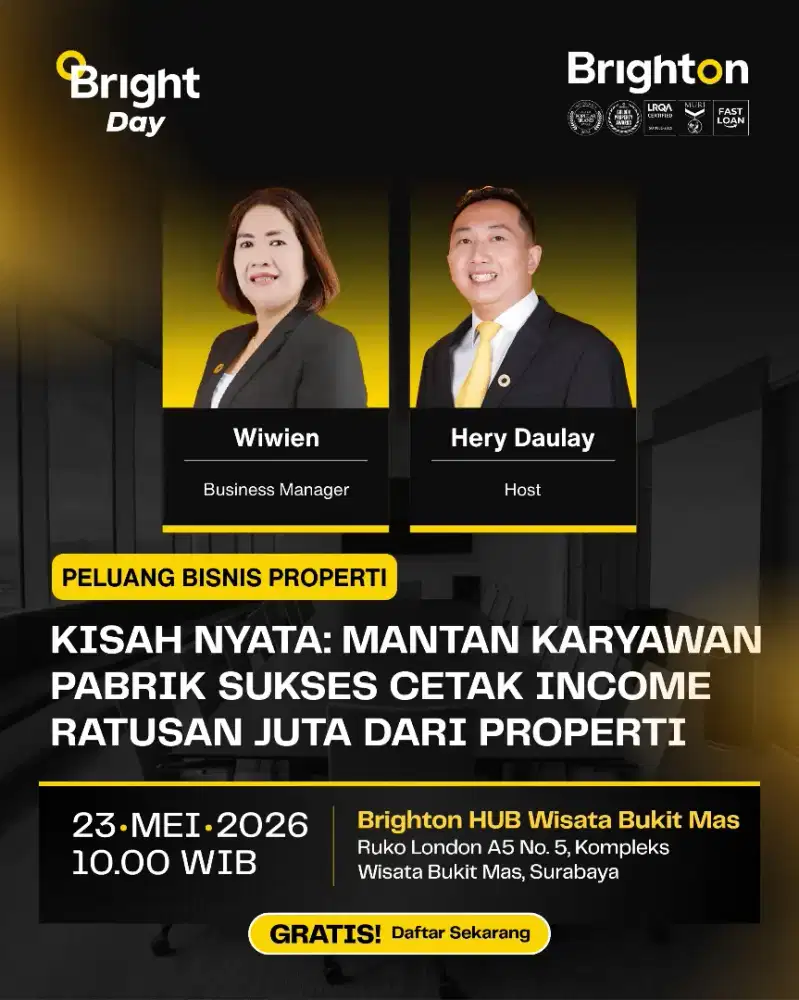 Lowongan agent properti Surabaya