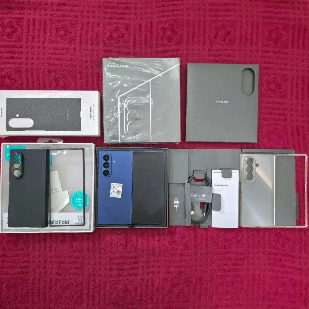 Samsung z fold 7 512gb sein fullset original lengkap berbonus