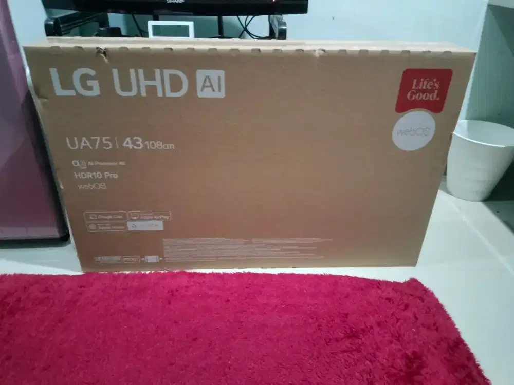 Dijual Smart TV Brand New LG 43 inch 43UA7550PSA