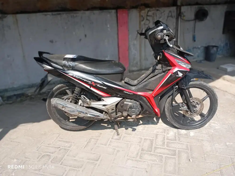 Supra X 125 DD. 2018. Ss lengkap