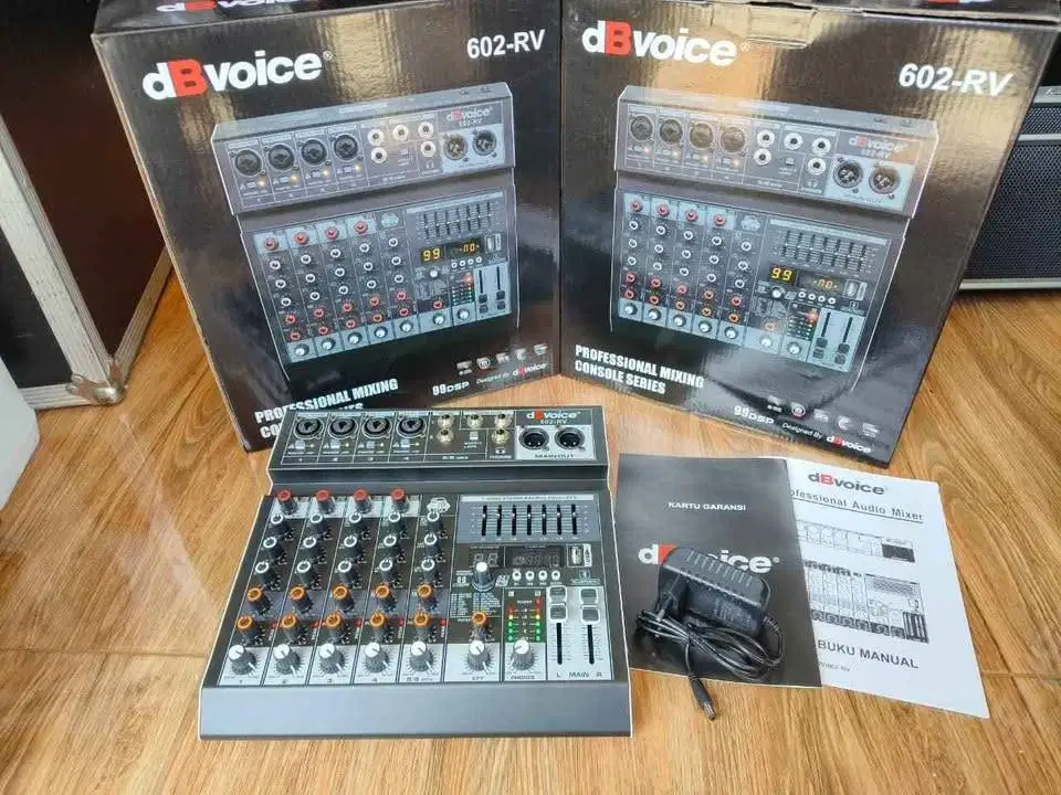 Mixer dB Voice 602 RV Original 6 Channel dBvoice 602RV