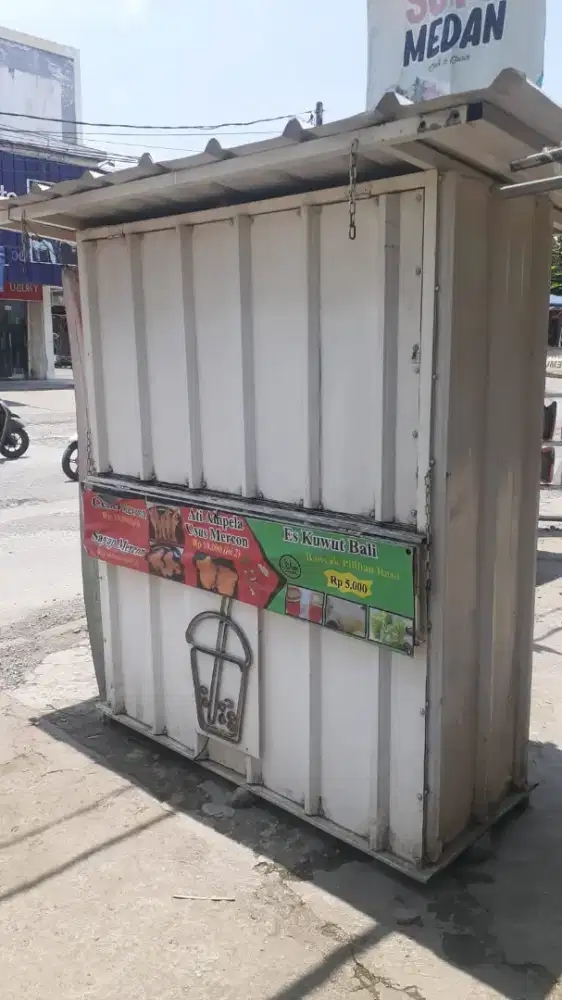 Booth Container Bekas
