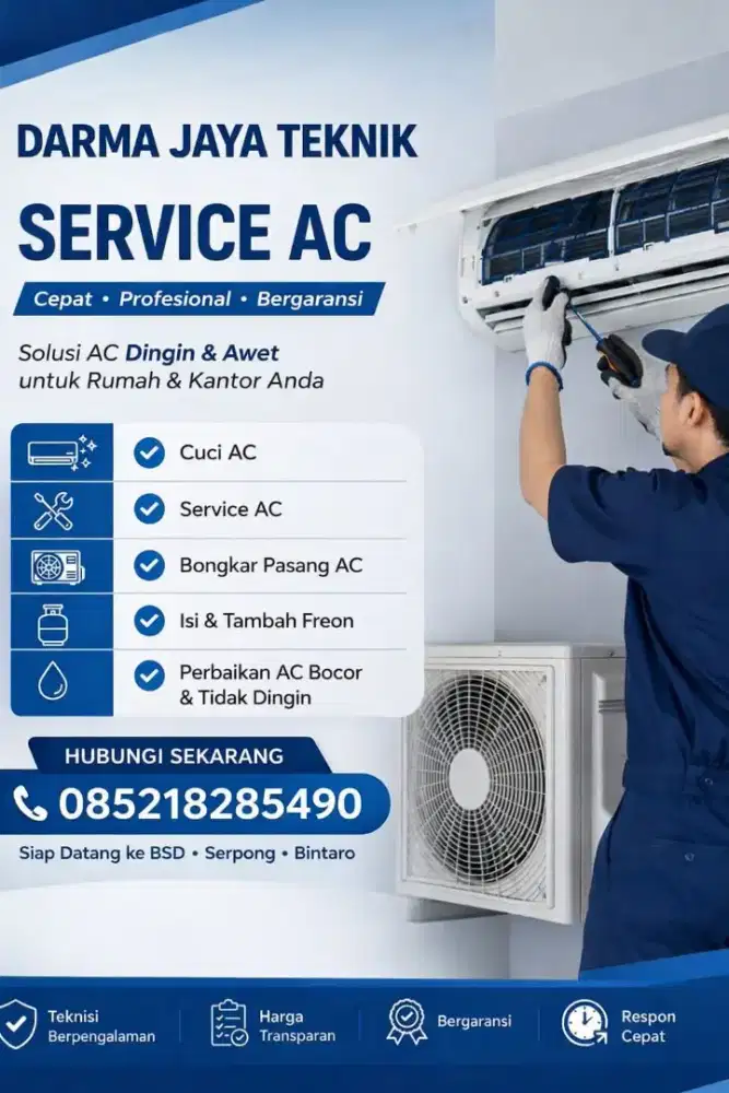 Service AC Tidak dingin