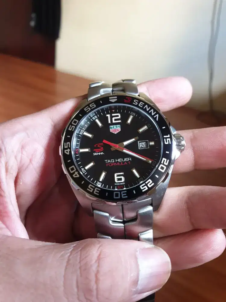 rare item TAG Heuer Formula 1 Senna Edition ORIGINAL