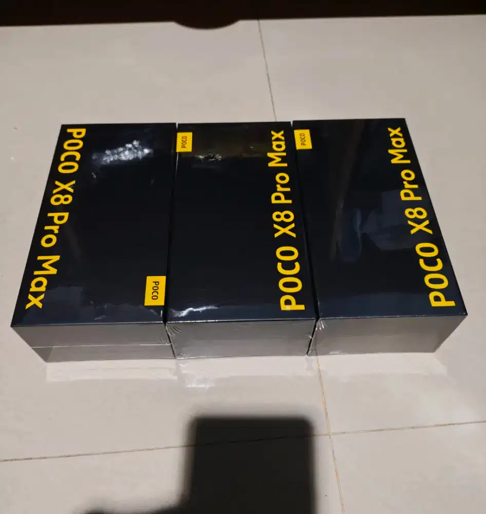 Poco x8 pro max 12/512gb baru dan segel