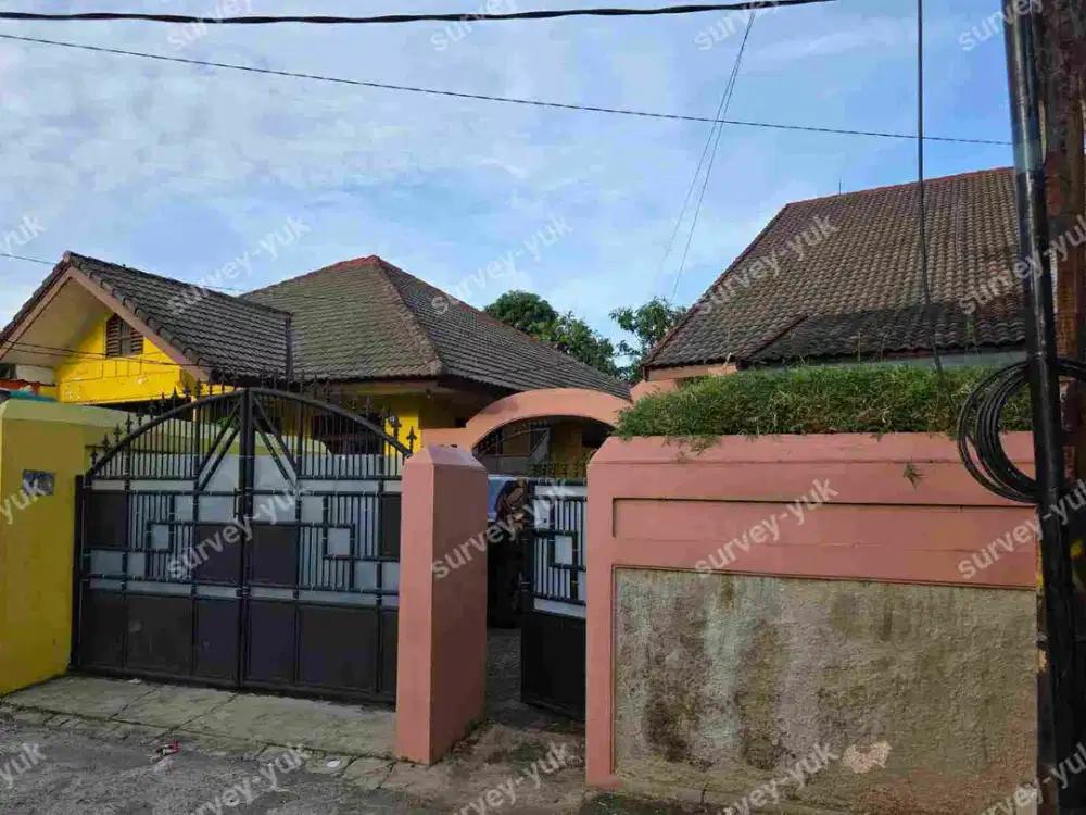 Rumah Tanah Luas 1245 m2 SHM bebas banjir -Pondok Ranji - Stasiun - Bintaro