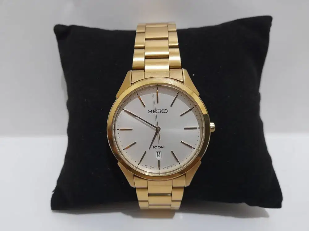 Seiko SGEG74P1 Quartz Gold Stainless Steel