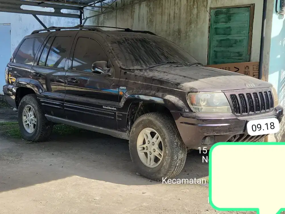 Jeep Grand Cherokee 4.7 V8 tahun 2000