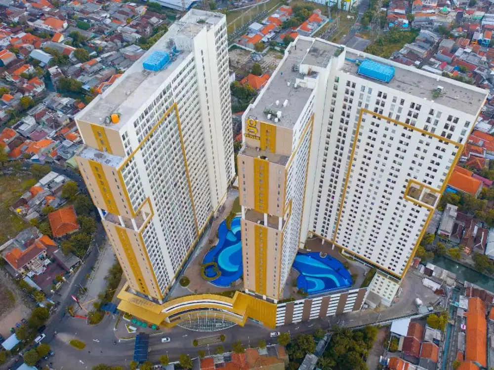 Gunawangsa Tidar Tipe Studio Full Furnished~ Cash Dicicil 6x Free Service Charge 2 Tahun