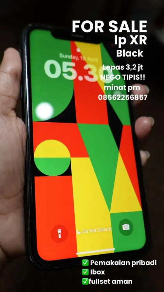 Iphone XR normal pemakaian pribadi
