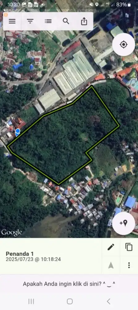 DIJUAL TANAH STRATEGIS 7 HA DI PUSAT KOTA JAYAPURA!