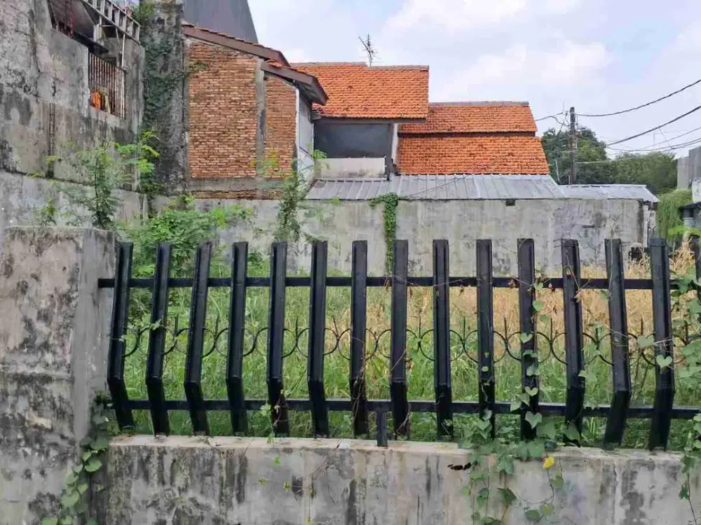 tanah kavling siap bangun 180 m  di pondok bambu asri jakarta timur