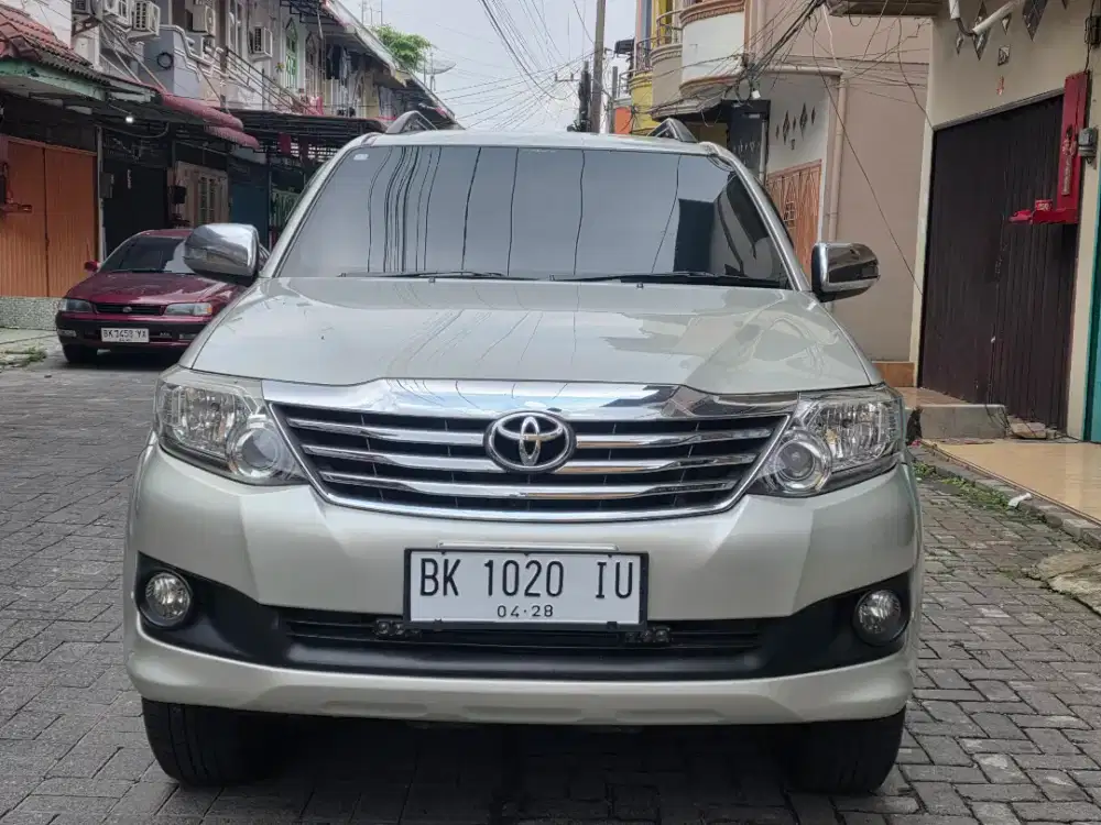 Fortuner G manual diesel 2012 nik 2011