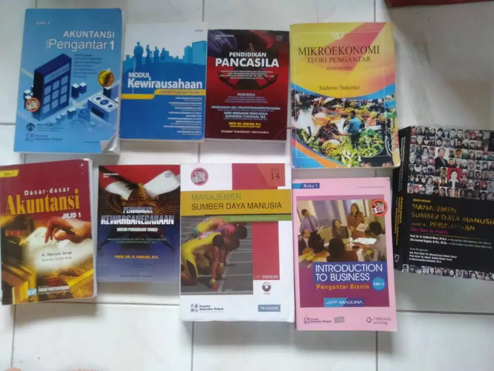 JUAL BUKU BEKAS MAHASISWA EKONOMI/MANAJEMEN/AKUNTANSI