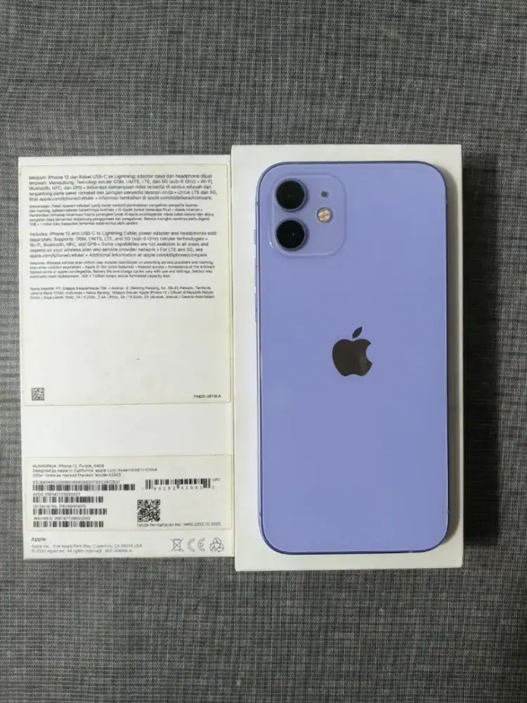 iphone 12 64gb purple ibox