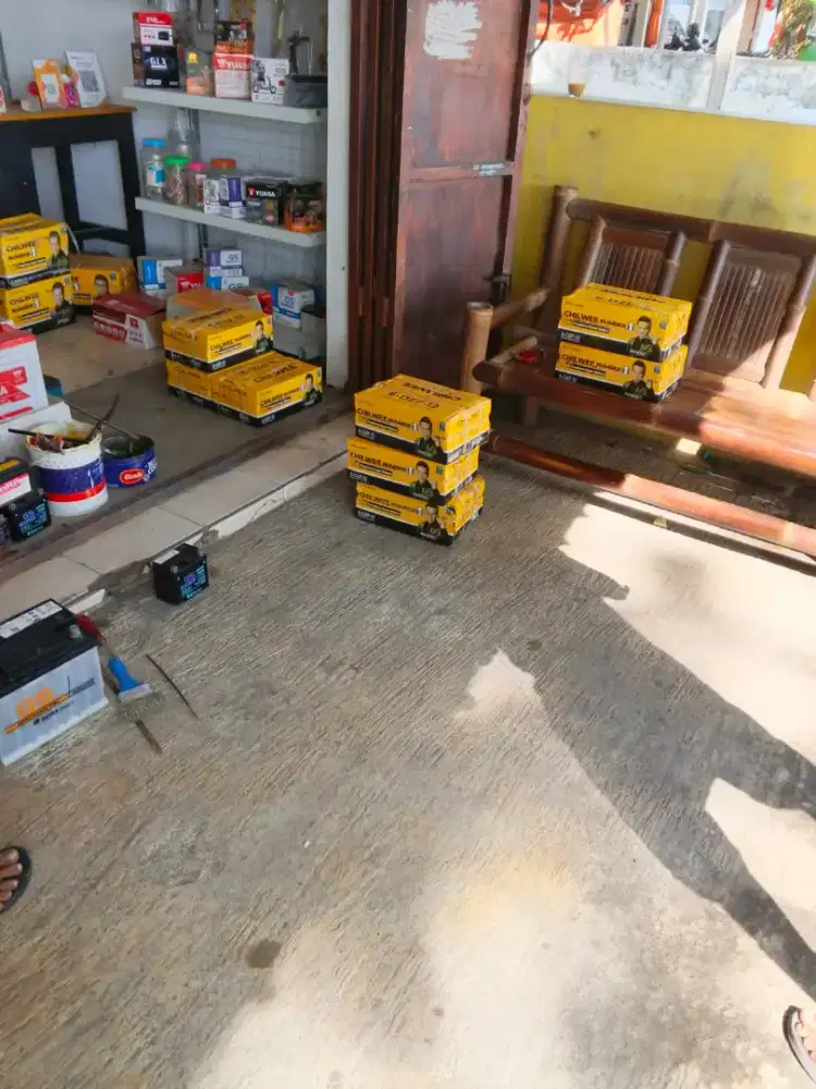 AKI SEPEDA LISTRIK 1 SET ISI 4