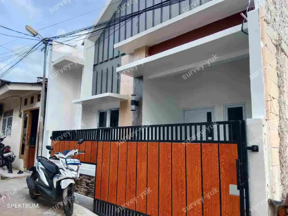 Rumah Baru 45 m2 Akses mobil Bebas bAnjir Larangan - Tangerang Kota