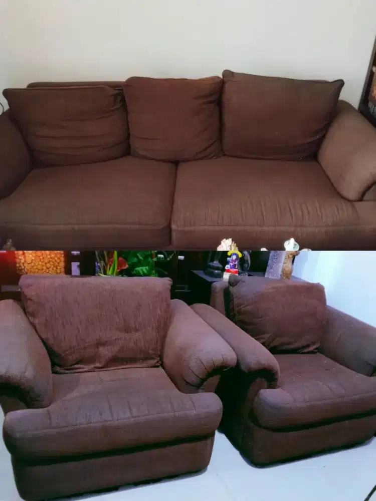 Sofa Warna Coklat