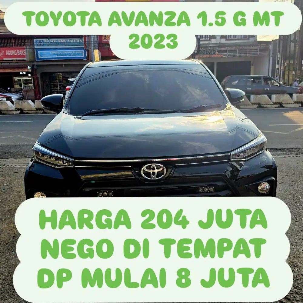 Toyota Avanza 2023 DP 8 JUTA