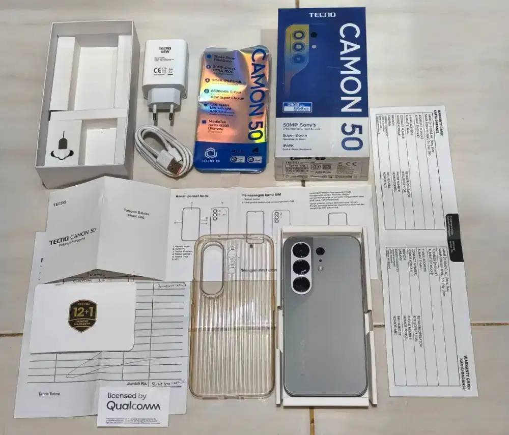 Camon 50 :: Fullset :: 4G :: 128/8