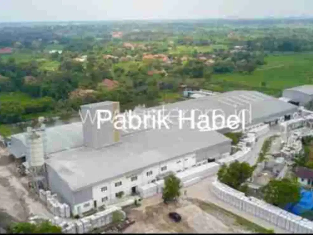 Disewakan Gudang Ex Pabrik Hebel di Cikarang, Siap Huni dan Luas