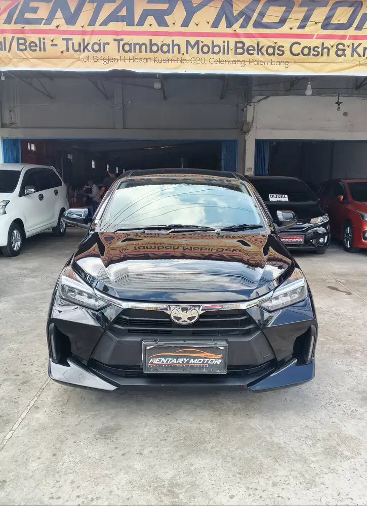[KM 28RB] Toyota All New Agya 1.2 G CVT Automatic 2024 Hitam Terawat