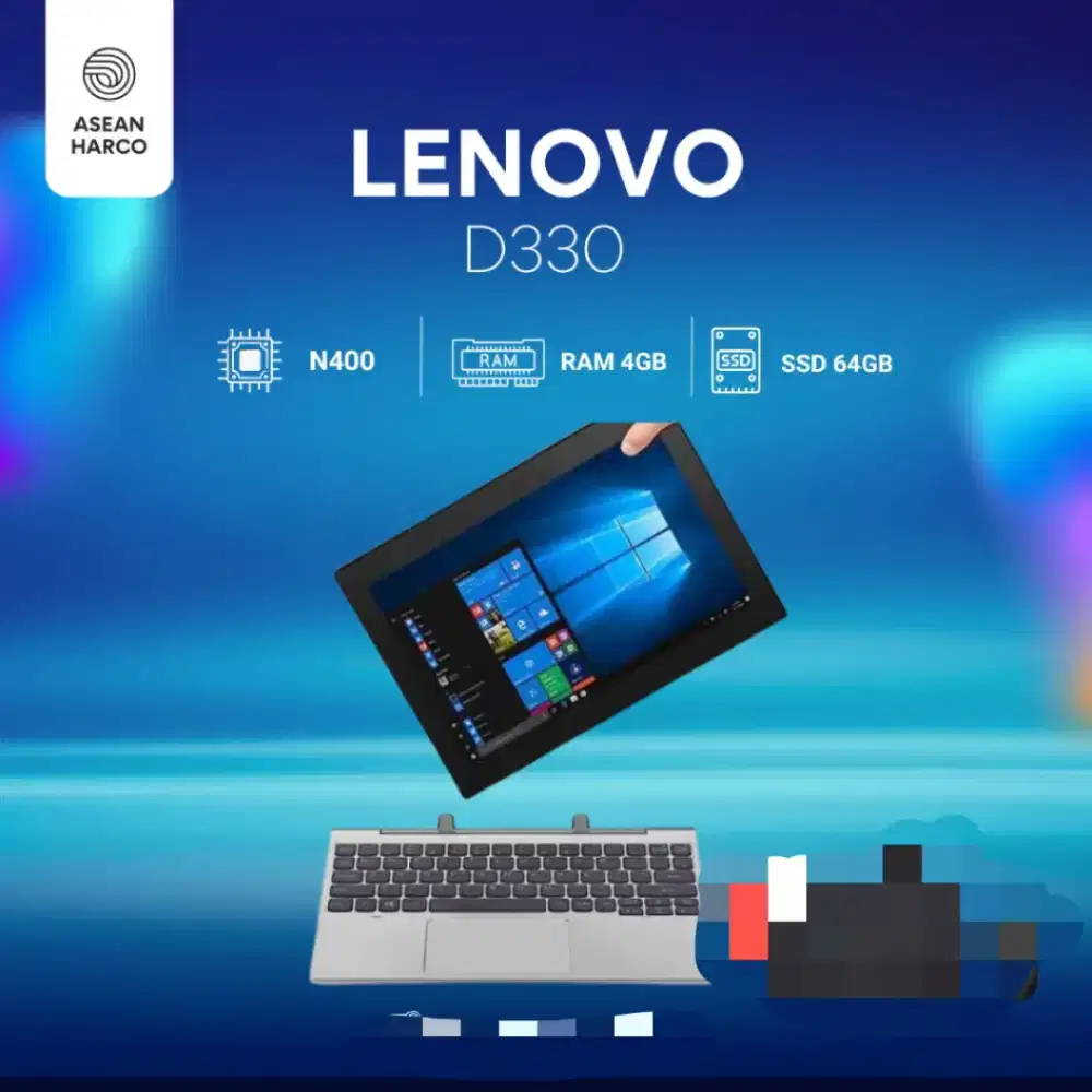 Laptop 2in1 layar sentuh bisa dilepas jadi tablet